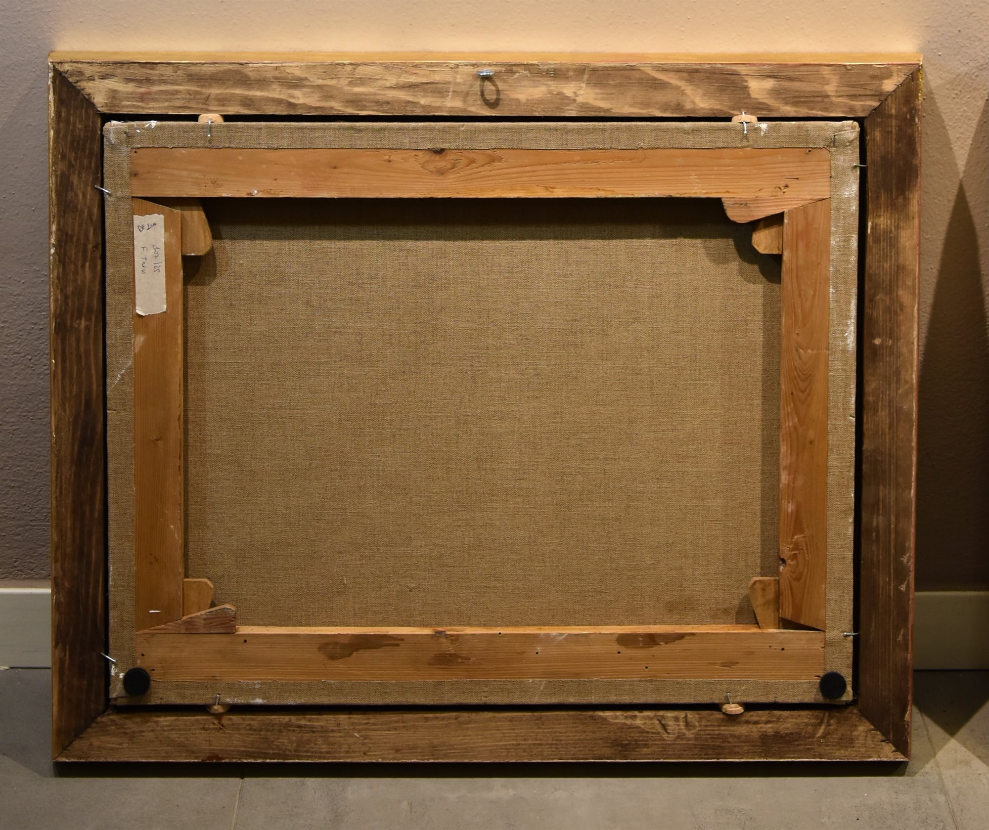 Veduta di Roma con la Fontana di Trevi